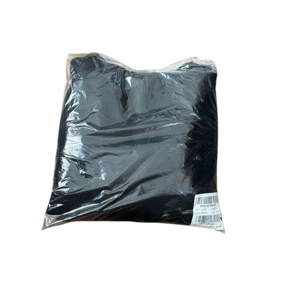 NWT J CREW TALL Heritage 14 oz. fleece hoodie in black - Picture 7 of 7